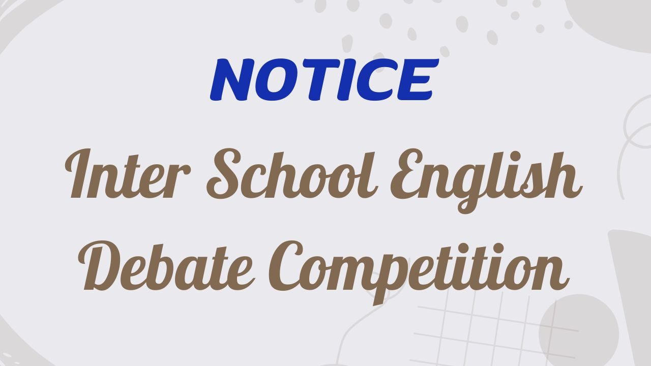 English Debate Competition