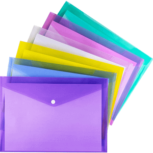 Multicolour Plastic Documents