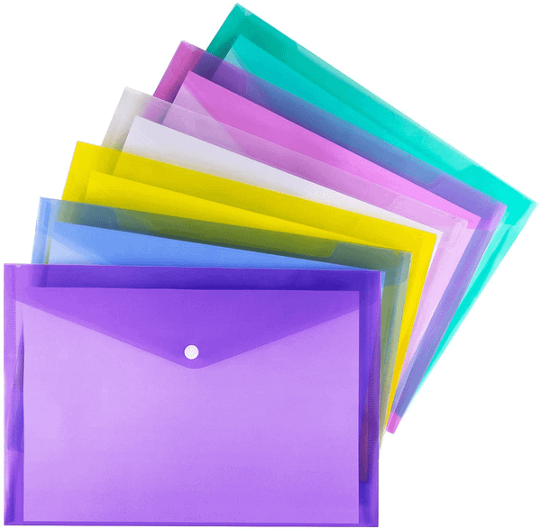 Multicolour Plastic Documents