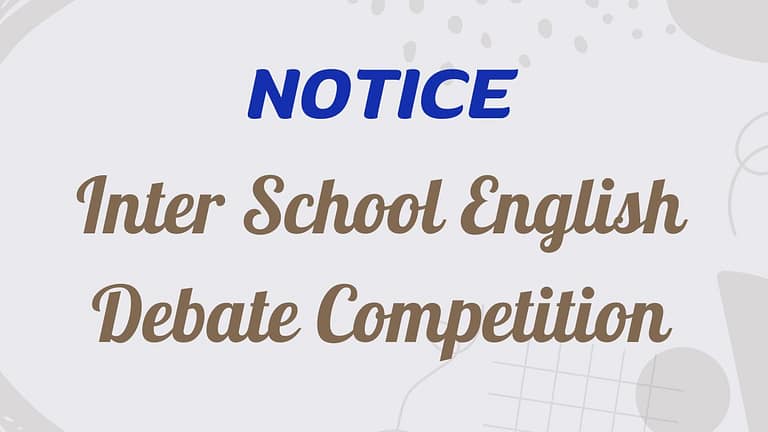 English Debate Competition